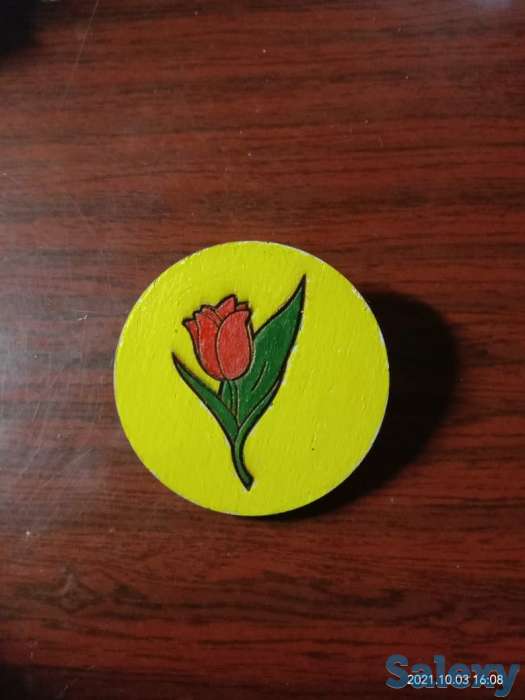 Изготовление брелков , значков, магнитов на холодильник, фотография 4