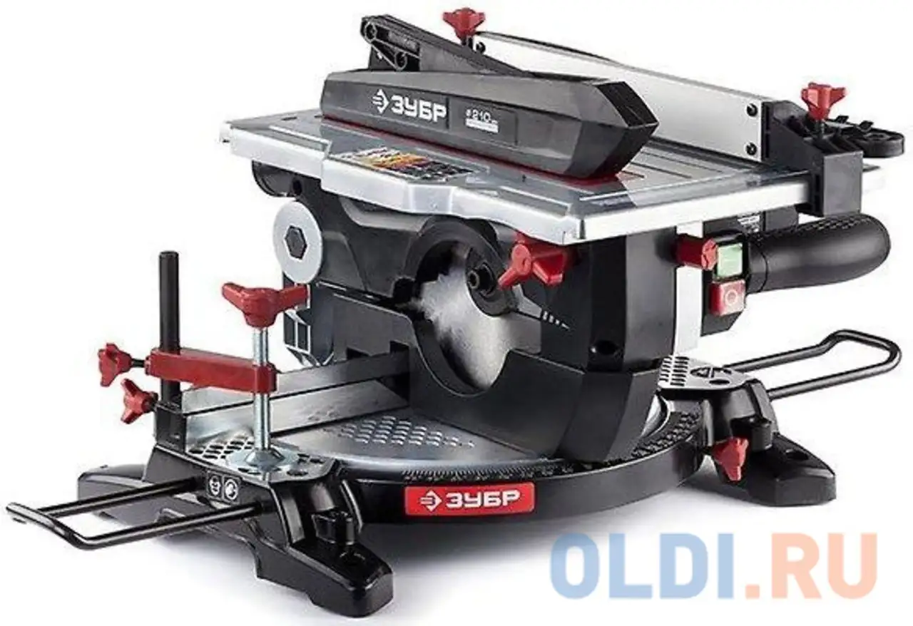Торцовочная пила зубр зптк-210-1500 1500 30 мм, фотография 1