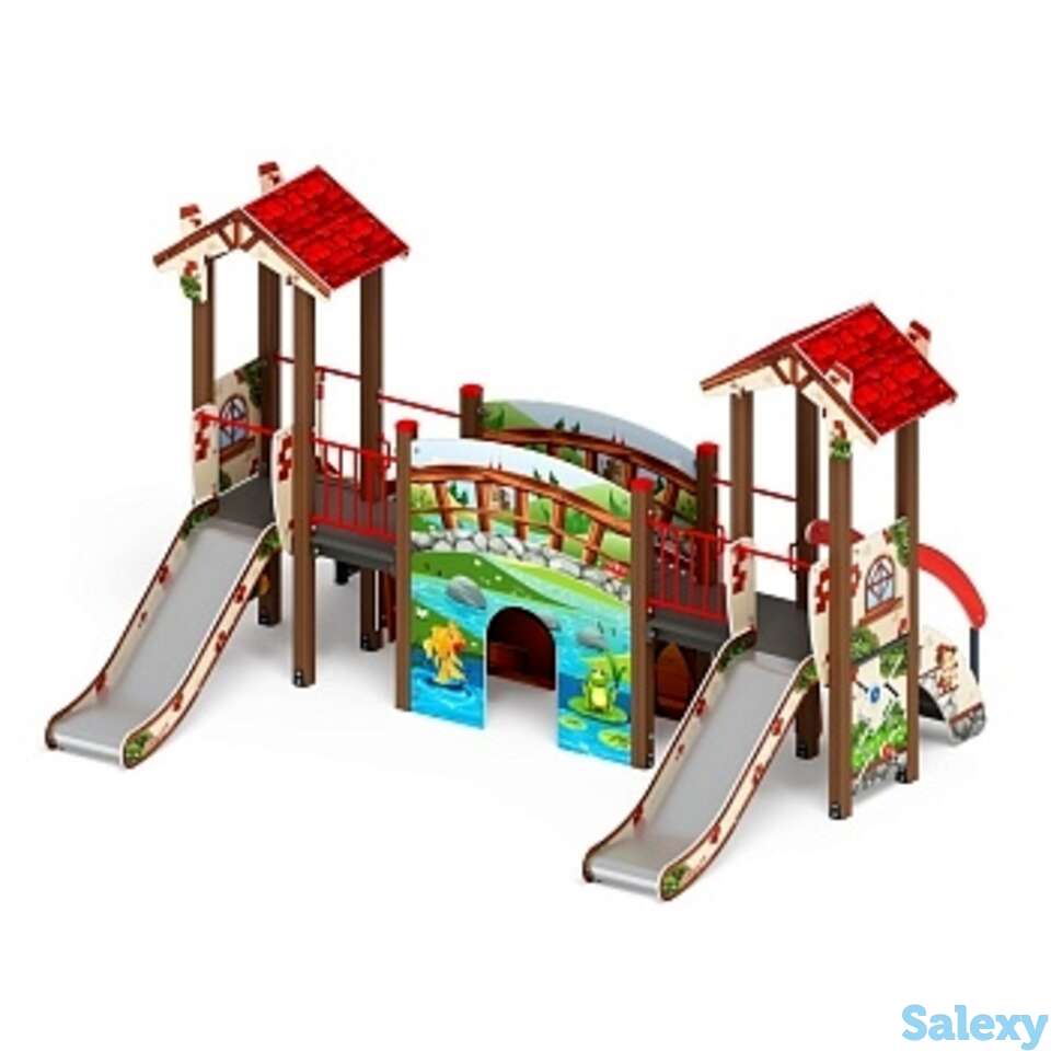 В гостях у сказки - дик 1.05.01-с - игровой комплекс h=900, фотография 1