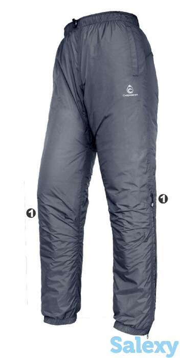 Брюки мужские с мембраной снаряжение funride pants зеленый, фотография 1