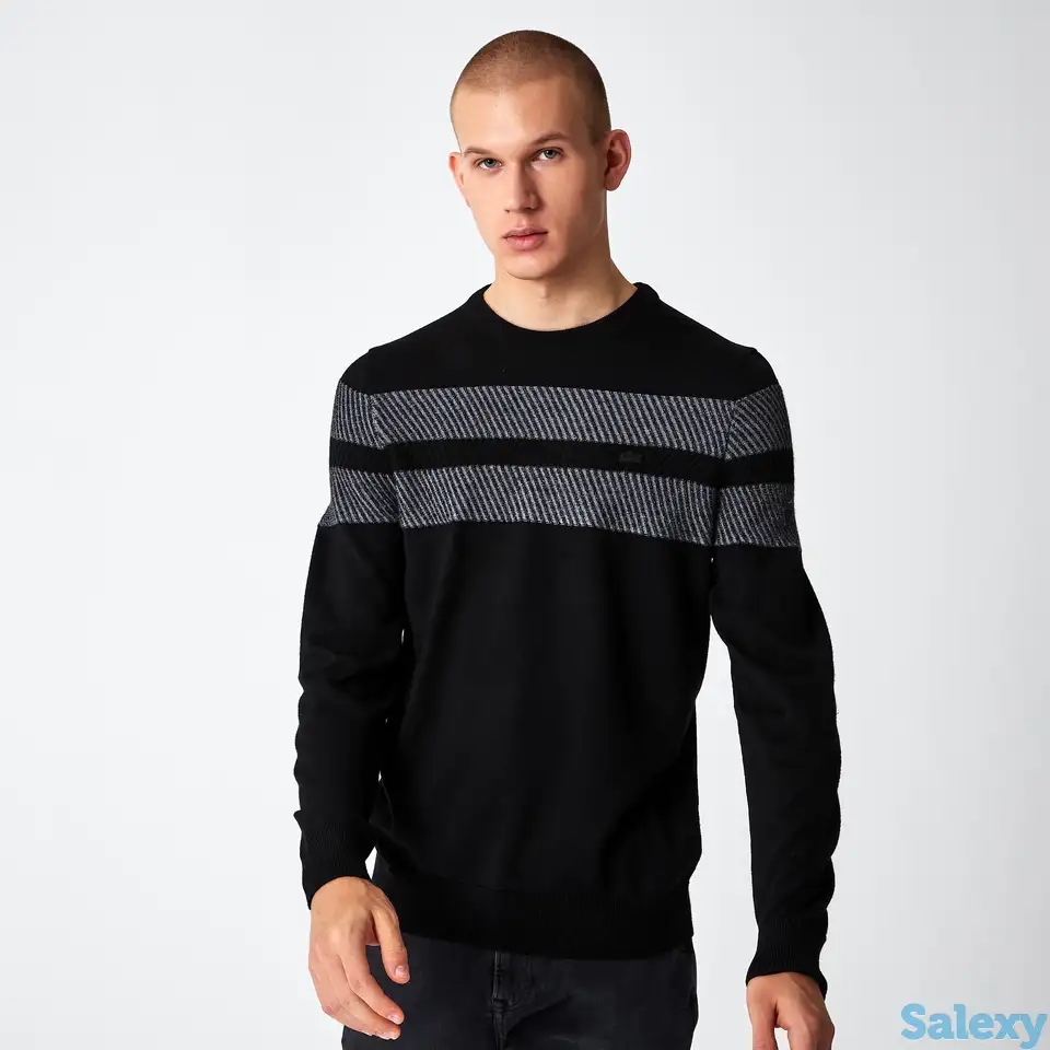 Мусжкой шерстяной свитер lacoste, фотография 1