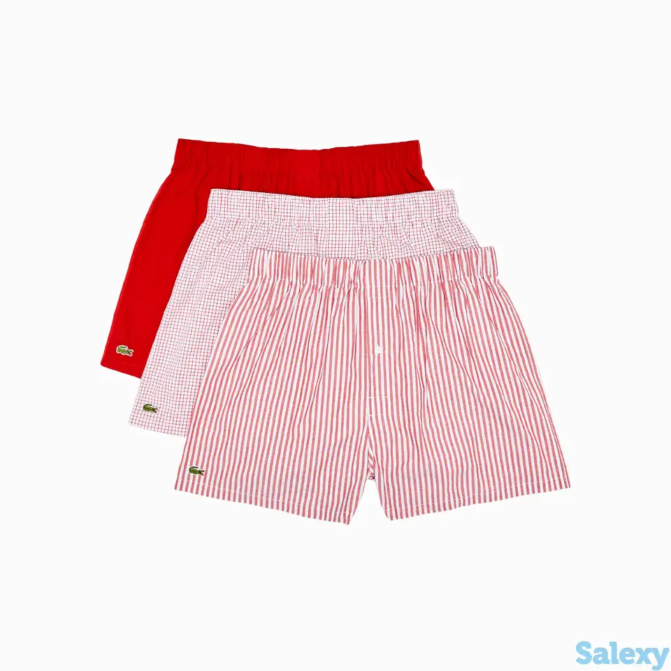 Мужское нижнее бельё lacoste (3 шт.), фотография 1