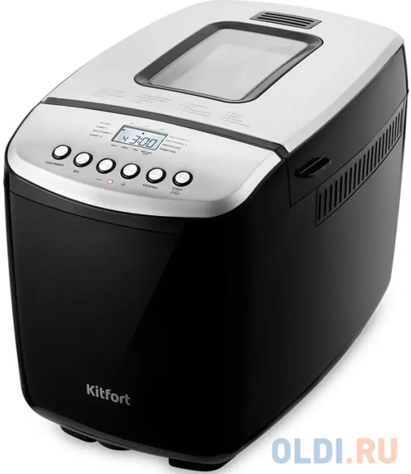 Хлебопечь kitfort кт-309 чёрный, фотография 1