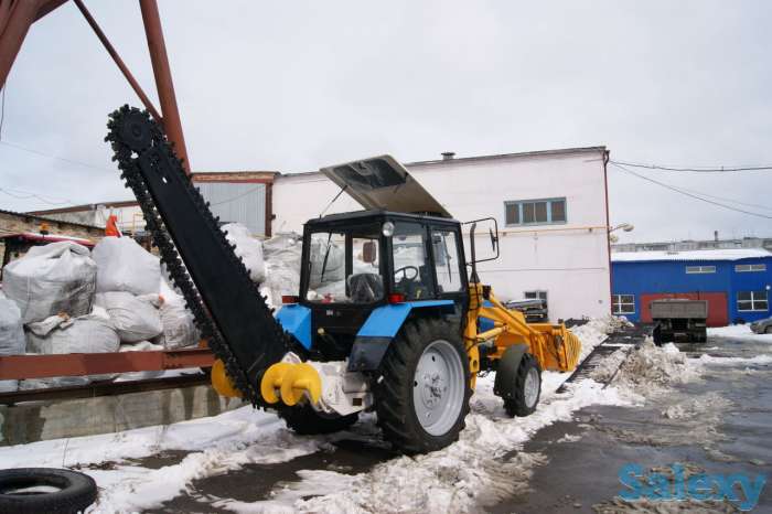 Экскаватор цепной с жестким отвалом, фотография 1