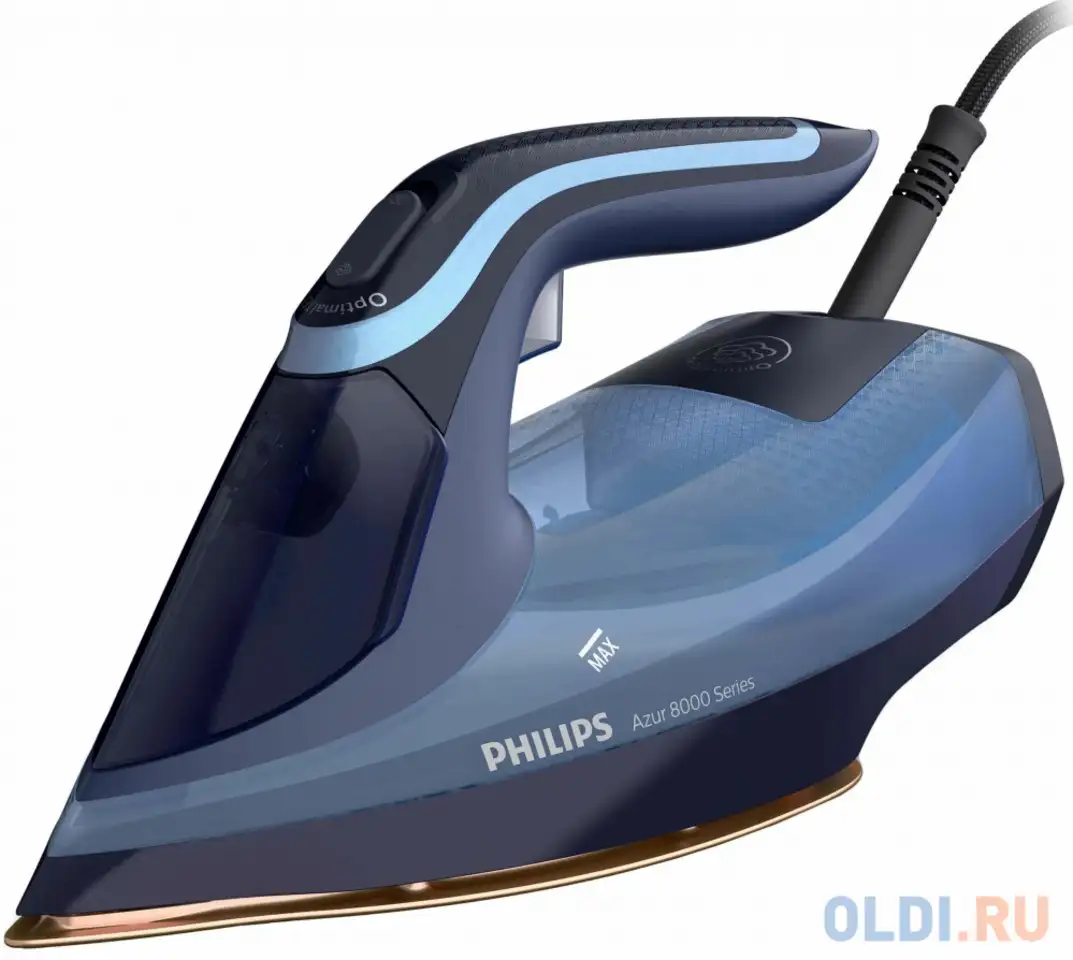Утюг philips dst8020/20 3000вт синий, фотография 1