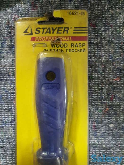 Рашпиль Stayer круглый с пластмассовой ручкой, 250мм, фотография 2