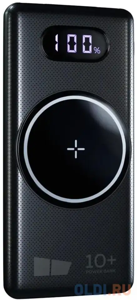 Внешний аккумулятор power bank 10000 мач more choice pb70s-10b черный, фотография 1