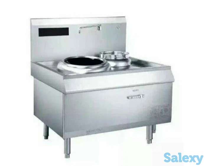 Плита индукционная профессиональная WOK напольная., фотография 2