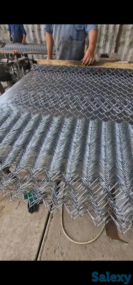 Сетка рабица. Оцинкованная и Черная. Доставка, фотография 2