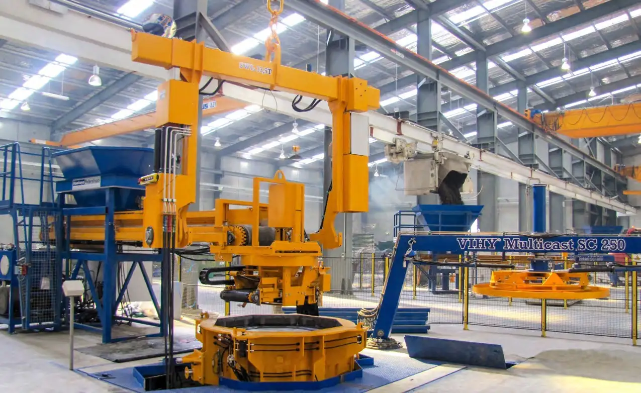 Оборудование для производства бетонных труб  VIHY Multicast, Дания, фотография 1