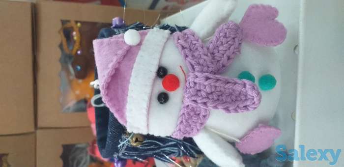 Новогодний снеговик, фотография 2