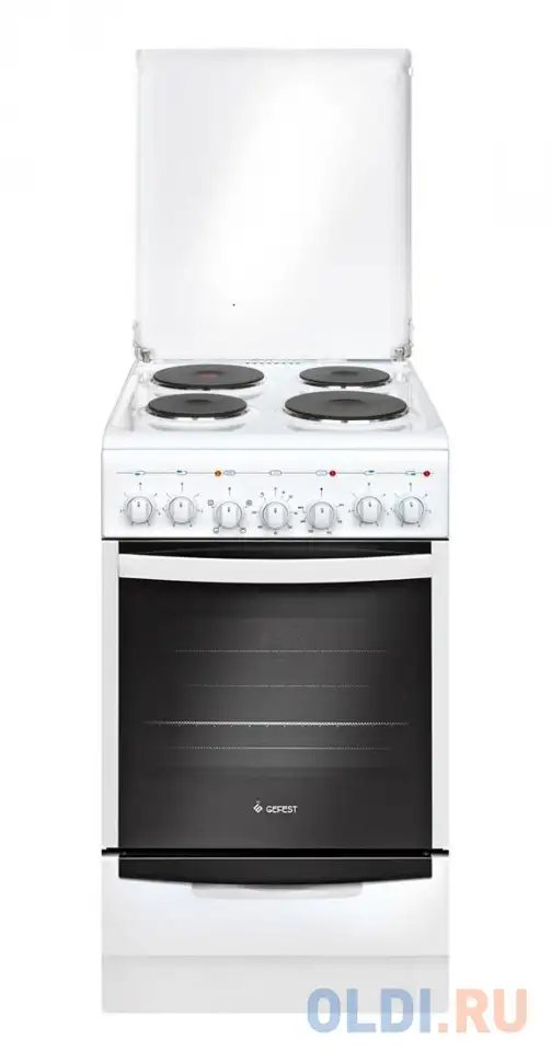 Электрическая плита gefest 5140-02 0037 белый, фотография 1