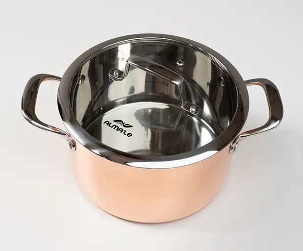 Медный набор посуды AlmaLe 1.0, фотография 7