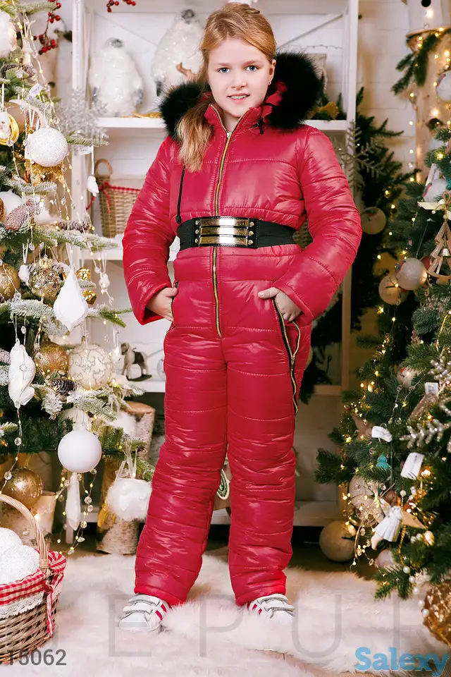 Детский теплый комбинезон на молнии, фотография 1