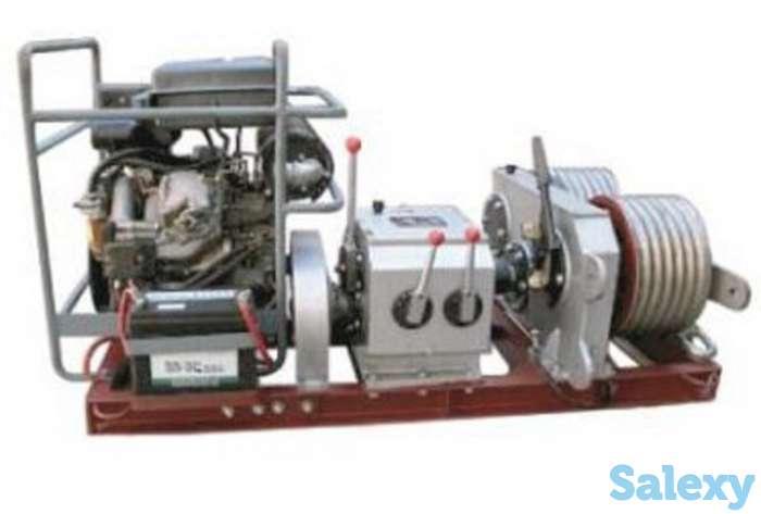 Кабельная лебедка с двойным шпинделем, фотография 4