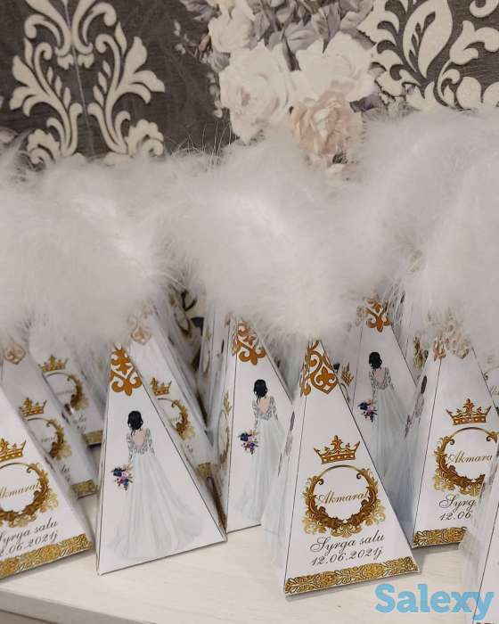 Онлайн заказ/Распечатка фотографий/Баннер/Бонбоньерки (Кыз узату,сырга салу,день рождения, кырык шелпек)Именные блокноты, фотография 6