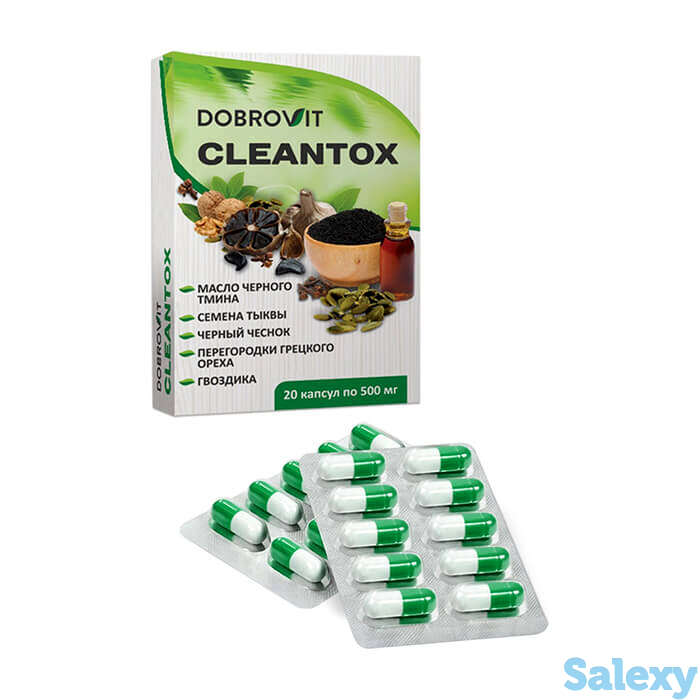 Антипаразитарный комплекс dobrovit cleantox, фотография 1