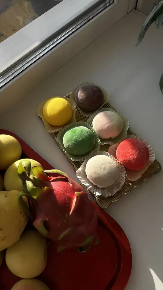 Авторские моти, бенто моти, дубайский шоколад, сладкие подарки, фотография 9