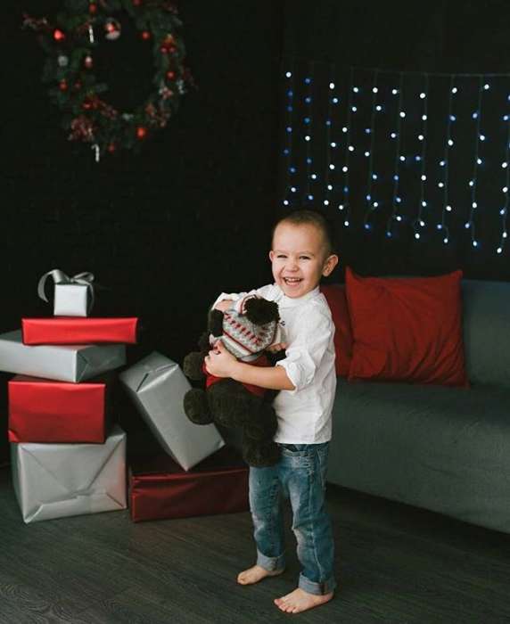 новогодние фотосессии, фотография 1