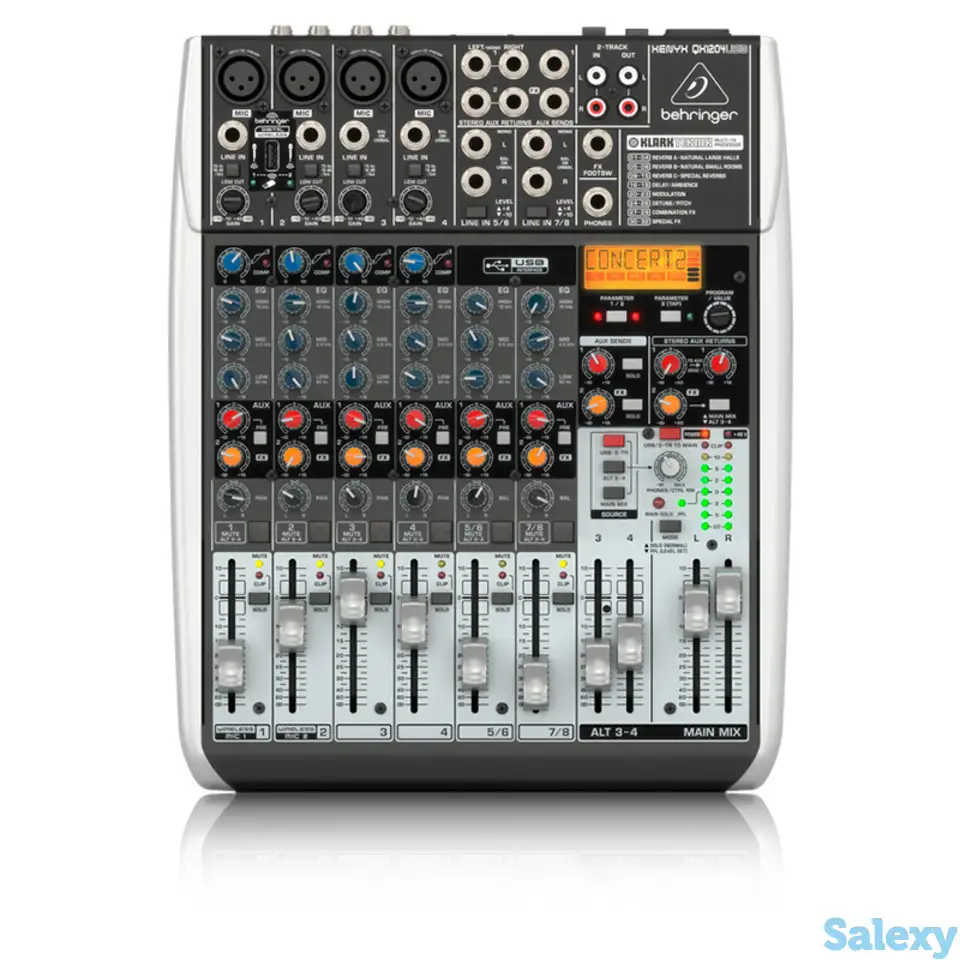 Микшерный пульт behringer xenyx qx1204usb, фотография 1