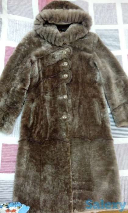 Продам шубу  б/у мутон, фотография 1