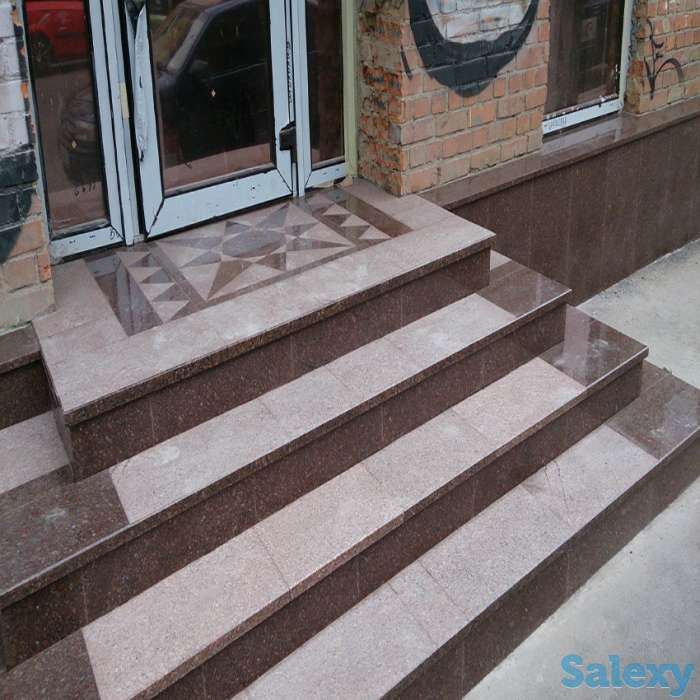 Ступени и подступени из гранита под заказ в кратчайшие сроки, фотография 5
