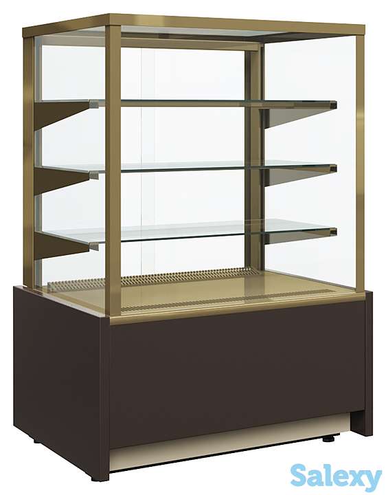 Витрина кондитерская Carboma KC70 VM 0,9-1 Light, шоколад / золото), фотография 1