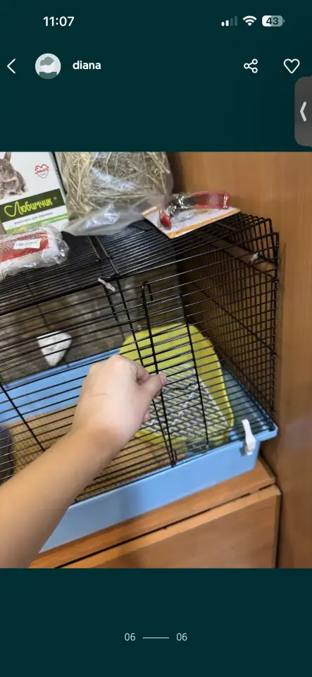 Продаю клетку для кроликовгрызунов, фотография 5