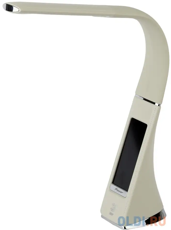 Эра б0031611 настольный светодиодный светильник nled-461-7w-bg бежевый {дизайн 