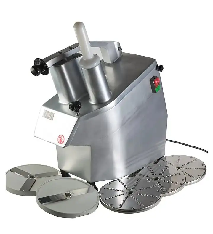 Овощерезка EKSI EVC-300 используется на предприятиях общественного питания и торговли для нарезки сырых и вареных овощей, фотография 1