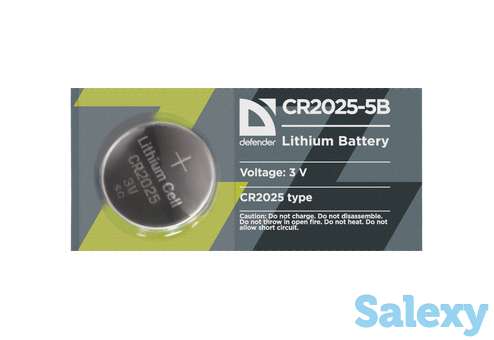 Батарейка defender cr2025-5в (1 шт.). блистер, фотография 2