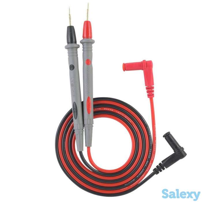Комплект тестовых проводов для цифровых мультиметров, щупы, фотография 1