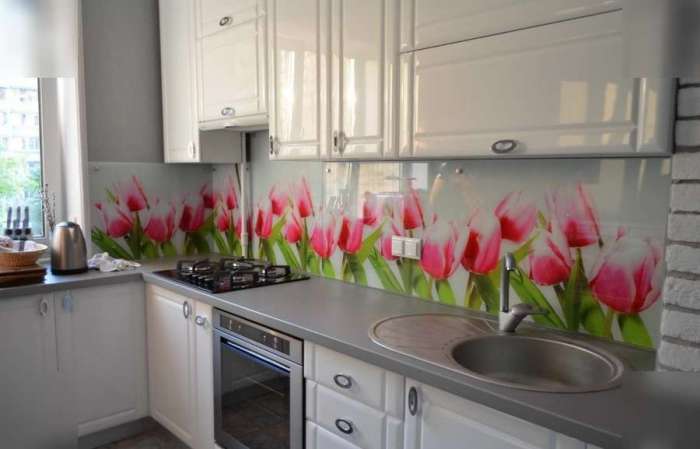 Изготовление кухонных фартуков (скинали), фотография 5