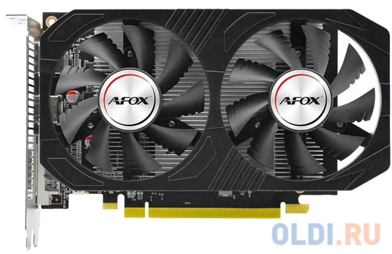 Видеокарта afox radeon rx 550 afrx550-4096d5h4-v6 4096mb, фотография 1