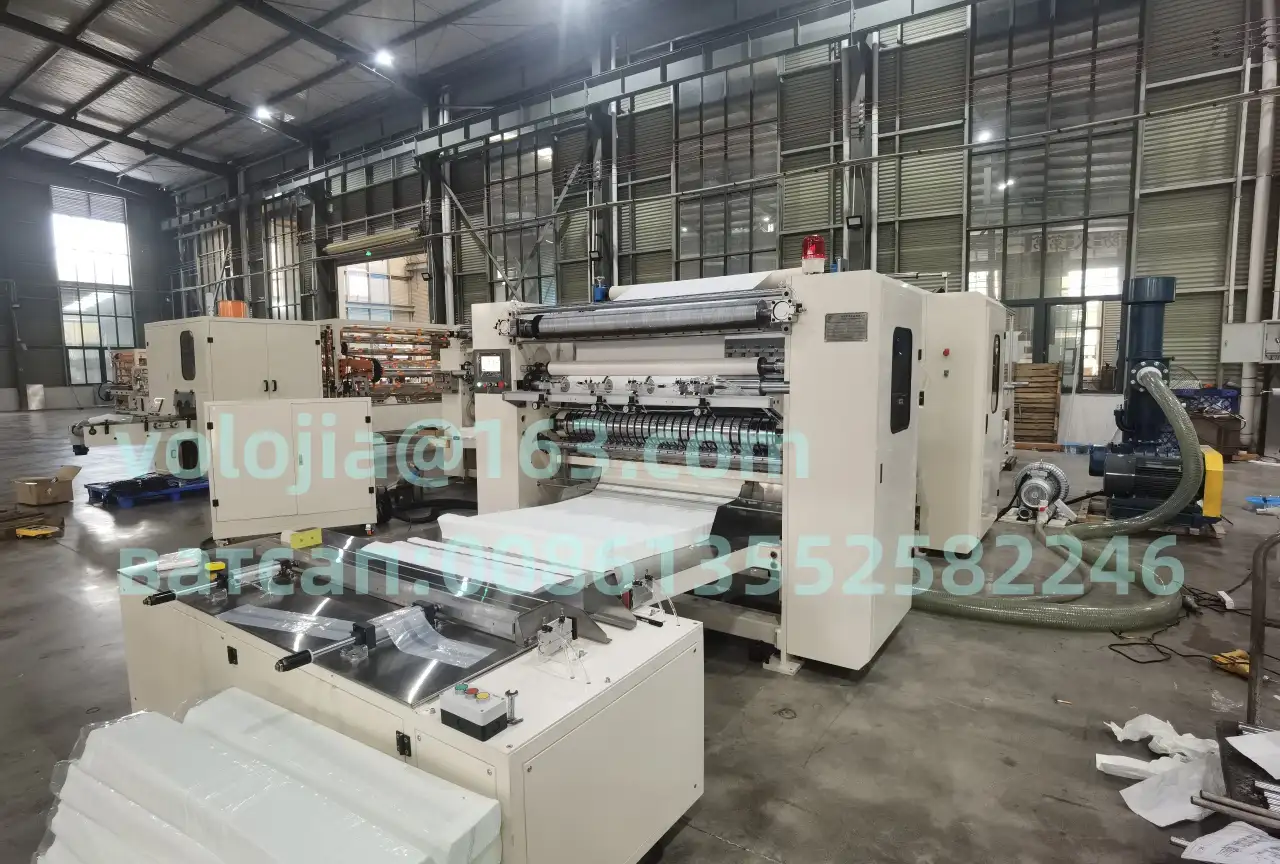Станок для производства бумажных полотенец  Z-сложения с ламинацией, фотография 1