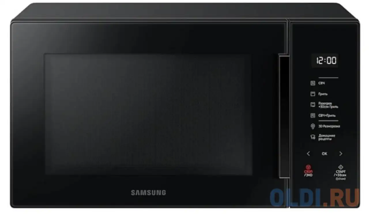 Микроволновая печь samsung mg30t5018ak/bw 30л. 900вт черный, фотография 1