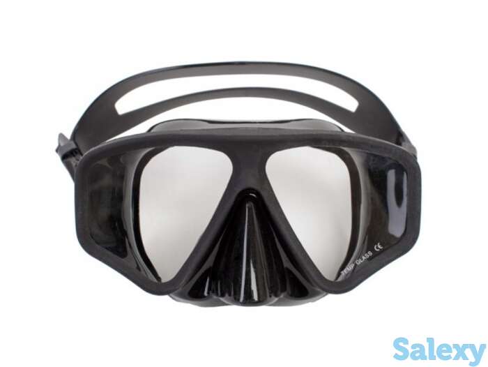 Маска подводная scorpena c2 (черный силикон), фотография 1