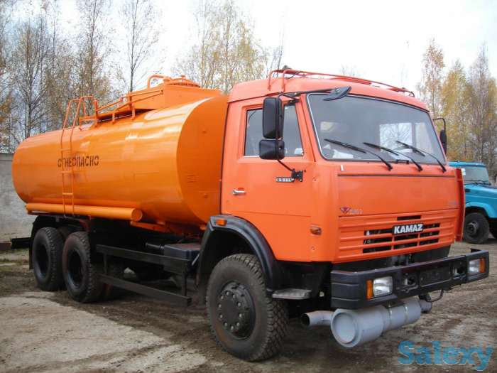 Автотопливозаправщик V-17 м3 на шасси Камаз 65115, фотография 1
