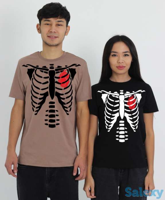 Футболка Хэллоуин Парные, фотография 1