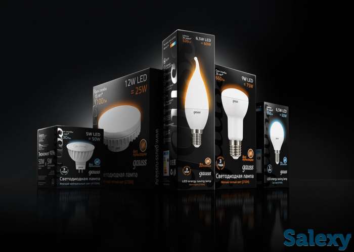 Gauss - Светодиодные лампы, фотография 1