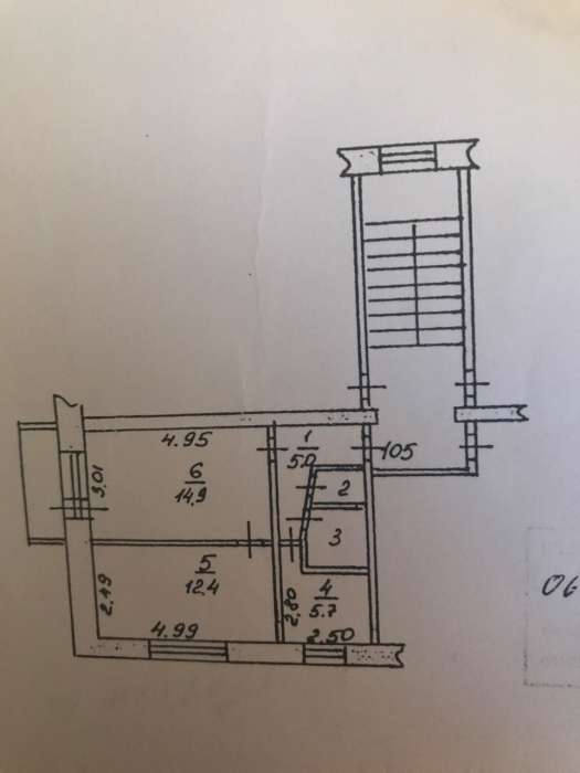 Срочно продам 2-х комнатную квартиру на КСК, 4 мкр дом 1, фотография 1