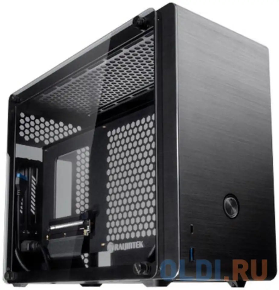 Корпус microatx raijintek ophion без бп чёрный, фотография 1