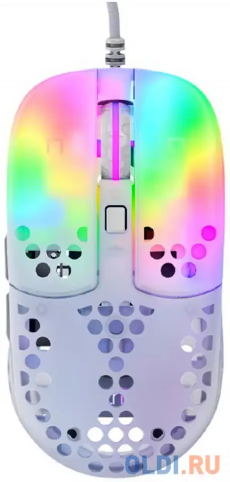 Мышь проводная xtrfy mz1 белый usb, фотография 1