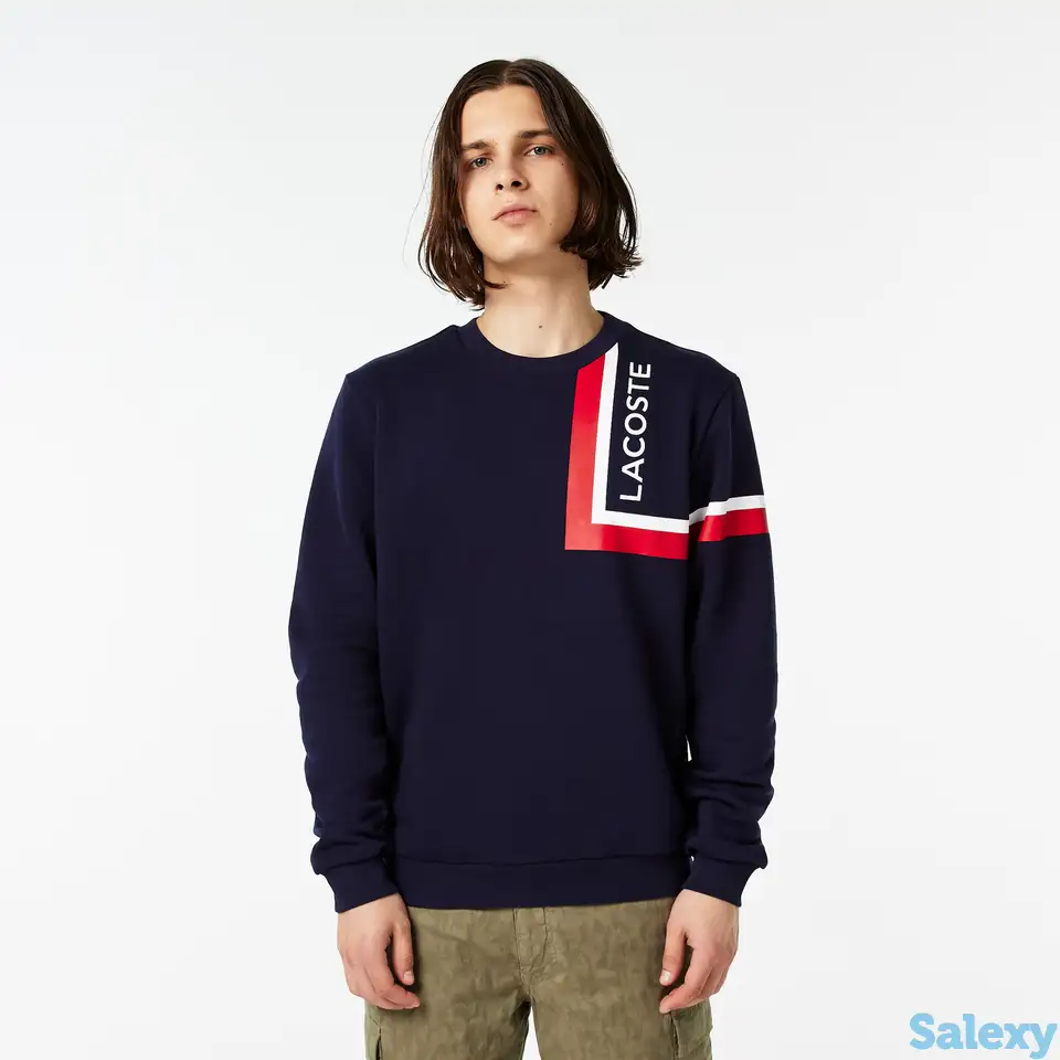 Мужская толстовка lacoste slim fit, фотография 1