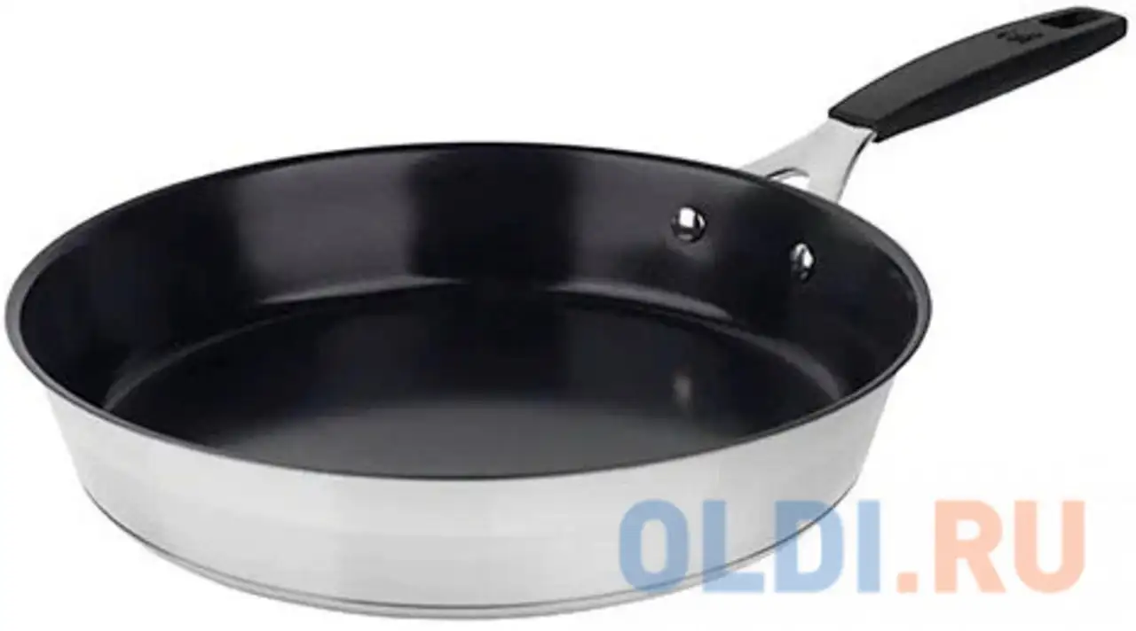Сковорода bergner bgeu-4317 20 см нержавеющая сталь, фотография 1