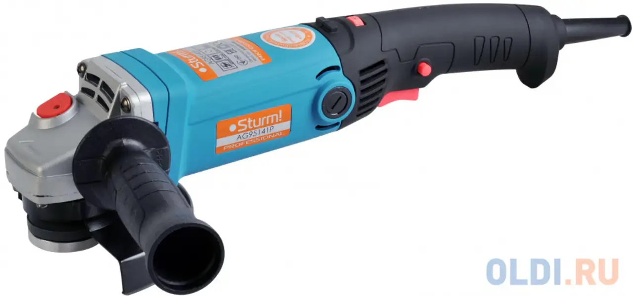 Углошлифовальная машина sturm ag95141p 125 мм 1100 вт, фотография 1