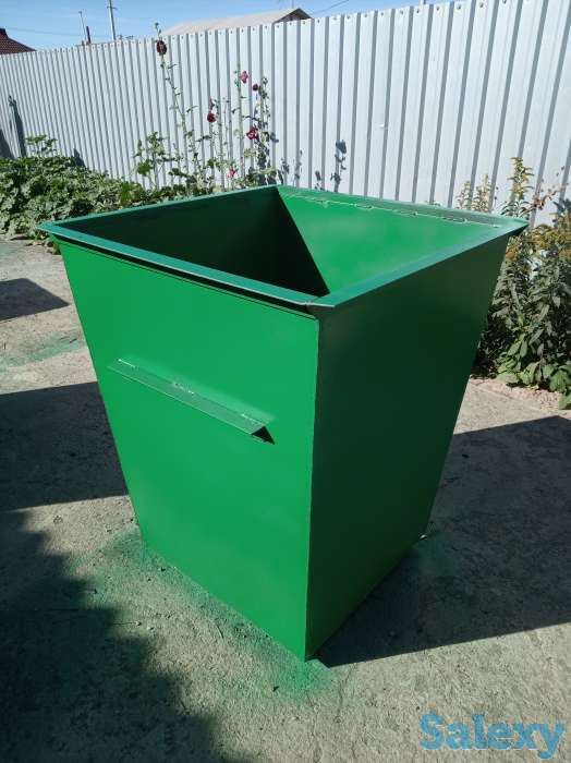 Мусорный контейнер для ТБО 0,75м3, 0,75 кубов, 750л Атырау 0,8 кубов, фотография 3