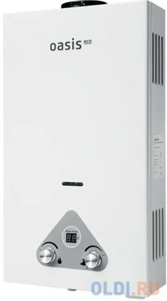 Газовый проточный водонагреватель w-20 eco oasis, фотография 1