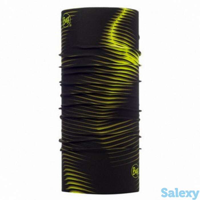 Бандана buff high uv protection optical yellow fluor, фотография 1