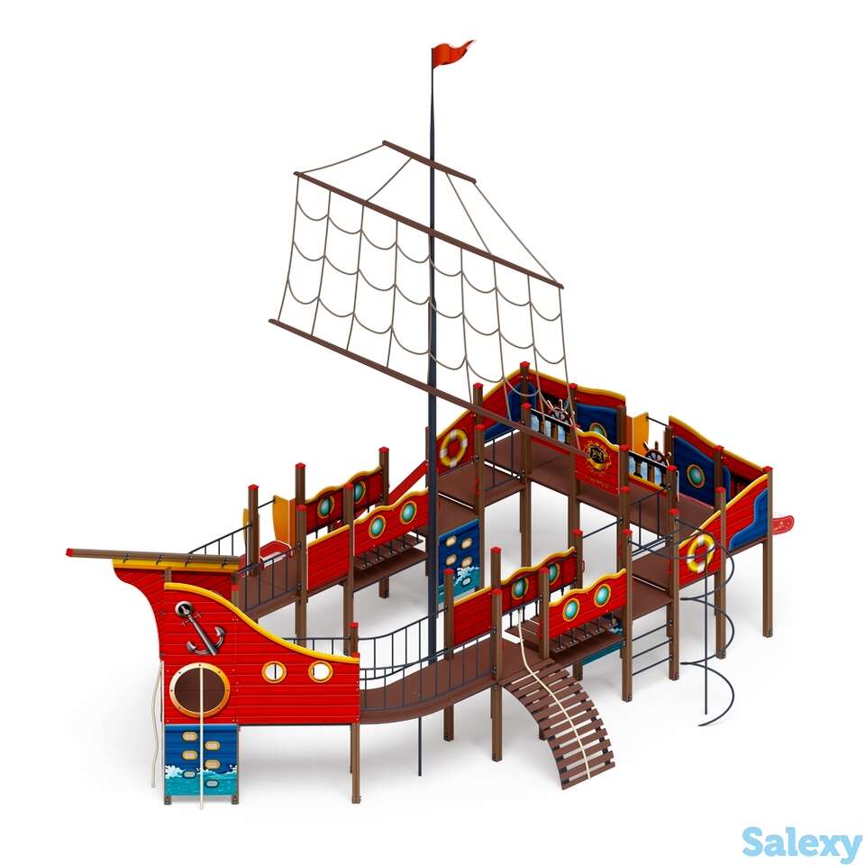 Детский игровой комплекс «каравелла» дик 2.03.3.04-02 н=1200 н=1500, фотография 1